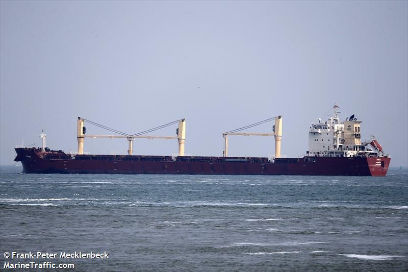 sunda (Bulk Carrier) - IMO 9498236, MMSI 636017261, Call Sign D5KB4 under the flag of Liberia