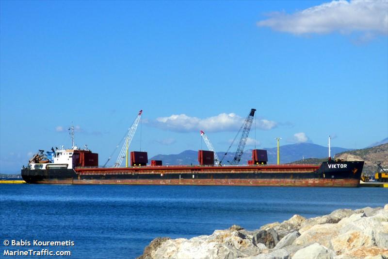 viktor (General Cargo Ship) - IMO 9631929, MMSI 636017300, Call Sign D5KG3 under the flag of Liberia