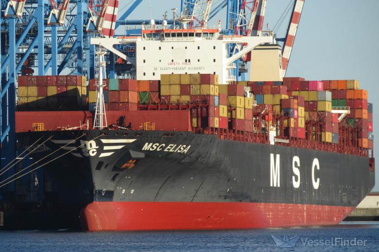 msc elisa (Container Ship) - IMO 9463059, MMSI 636018572, Call Sign D5QH7 under the flag of Liberia