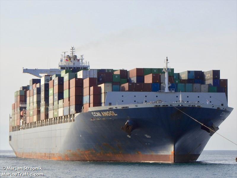 ccni angol (Container Ship) - IMO 9683867, MMSI 636092896, Call Sign D5GZ4 under the flag of Liberia