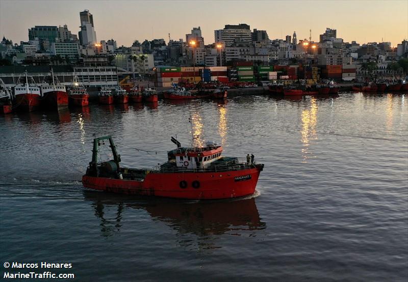 mandrake i (Fishing vessel) - IMO , MMSI 770576047, Call Sign CXPW under the flag of Uruguay