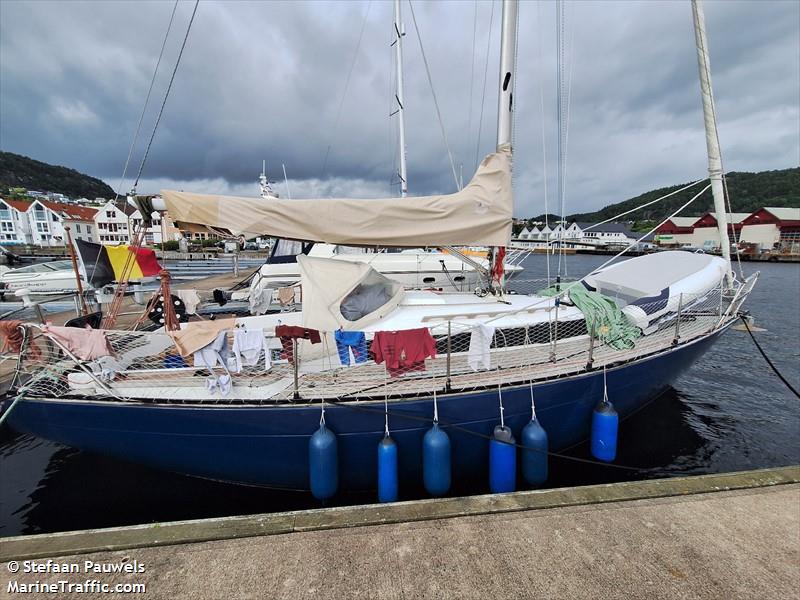 mon ami (Sailing vessel) - IMO , MMSI 205290770, Call Sign OQ2907 under the flag of Belgium