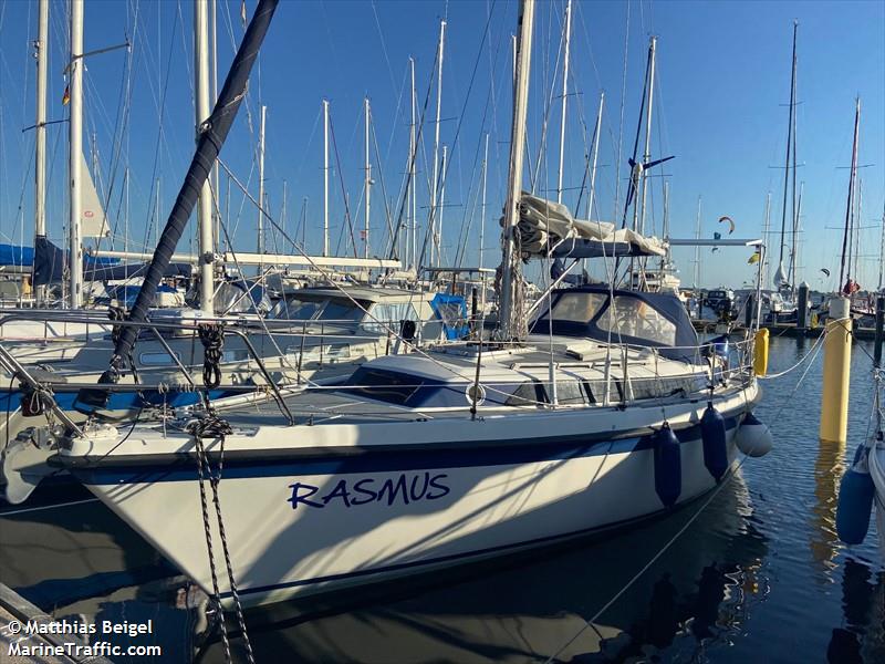 rasmus (Sailing vessel) - IMO , MMSI 211751200, Call Sign DD9290 under the flag of Germany