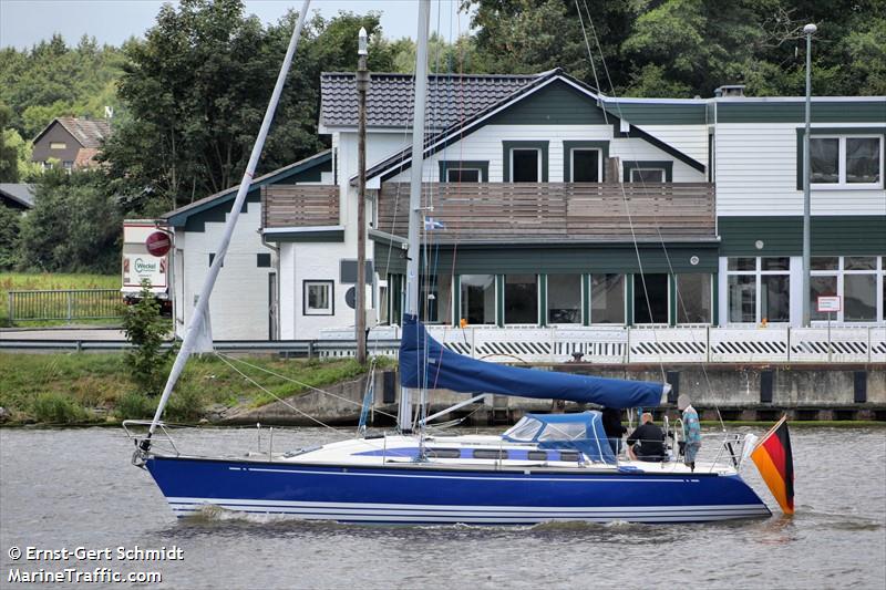 luthexia (Sailing vessel) - IMO , MMSI 218006730 under the flag of Germany