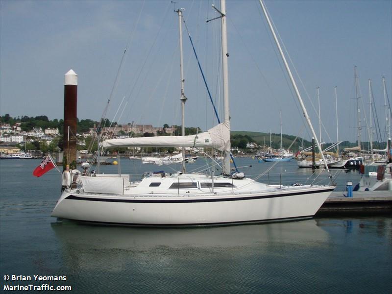 dragonstar (Pleasure craft) - IMO , MMSI 235035346, Call Sign MAME2 under the flag of United Kingdom (UK)
