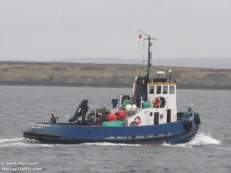 david andrews (Tug) - IMO , MMSI 235072875, Call Sign MJDC6 under the flag of United Kingdom (UK)