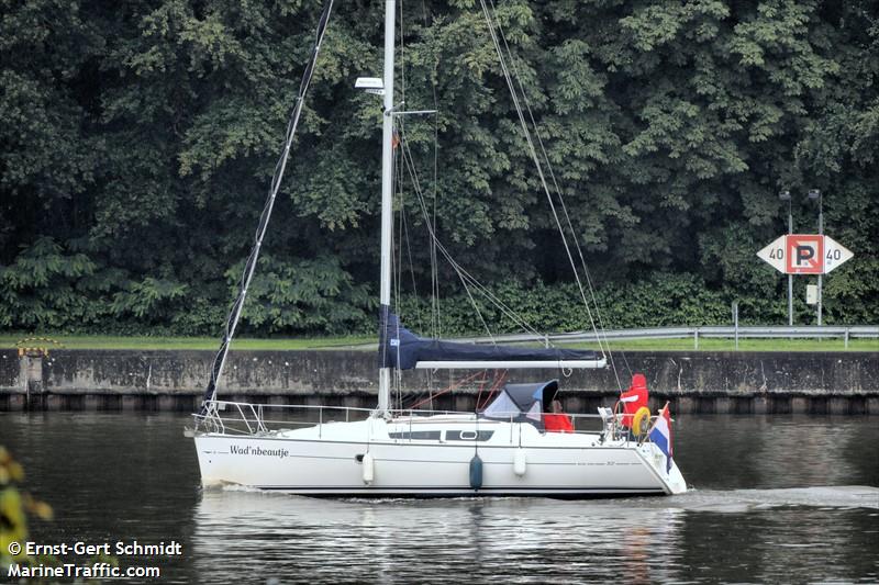 wadn beautje (Sailing vessel) - IMO , MMSI 244153304, Call Sign PG8678 under the flag of Netherlands