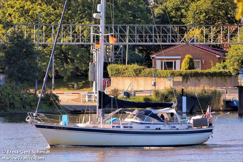 maukat (Sailing vessel) - IMO , MMSI 261003483, Call Sign SPS4085 under the flag of Poland