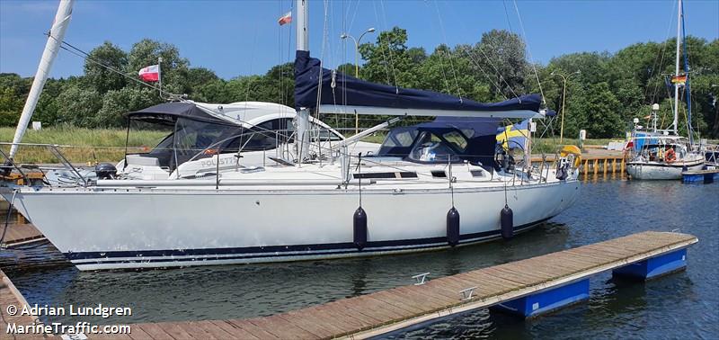 ayla (Sailing vessel) - IMO , MMSI 265033740, Call Sign SG3554 under the flag of Sweden