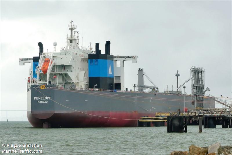 penelope (Crude Oil Tanker) - IMO 9941726, MMSI 311001298, Call Sign C6GN8 under the flag of Bahamas