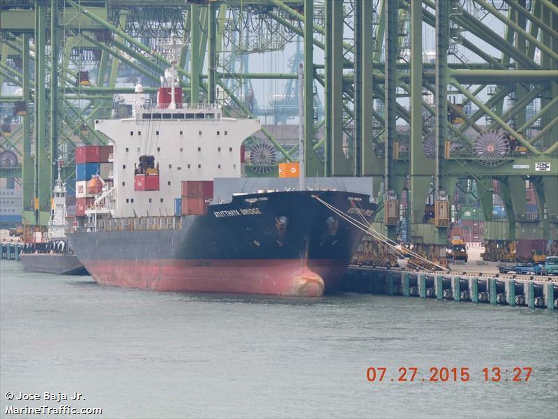 sol reliance (Container Ship) - IMO 9412854, MMSI 563192500, Call Sign 9V8868 under the flag of Singapore