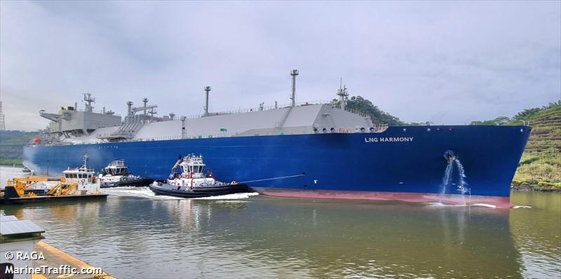 lng harmony (LNG Tanker) - IMO 9917555, MMSI 636021083, Call Sign 5LCE7 under the flag of Liberia