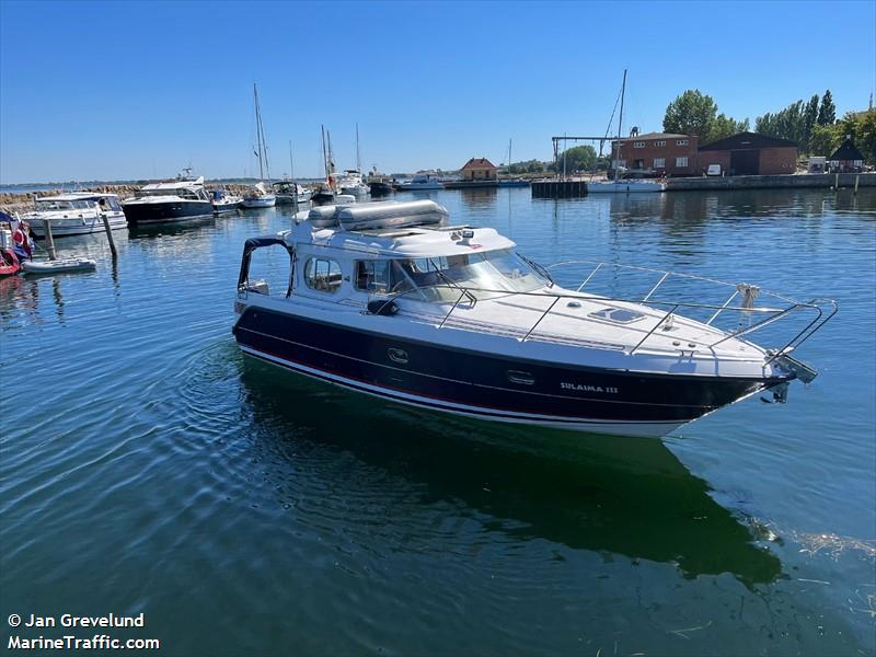 sulaima iii (Pleasure craft) - IMO , MMSI 219007328, Call Sign XPC8684 under the flag of Denmark