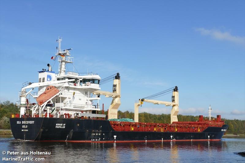 sea discovery (General Cargo Ship) - IMO 9516131, MMSI 257167000, Call Sign LATQ8 under the flag of Norway