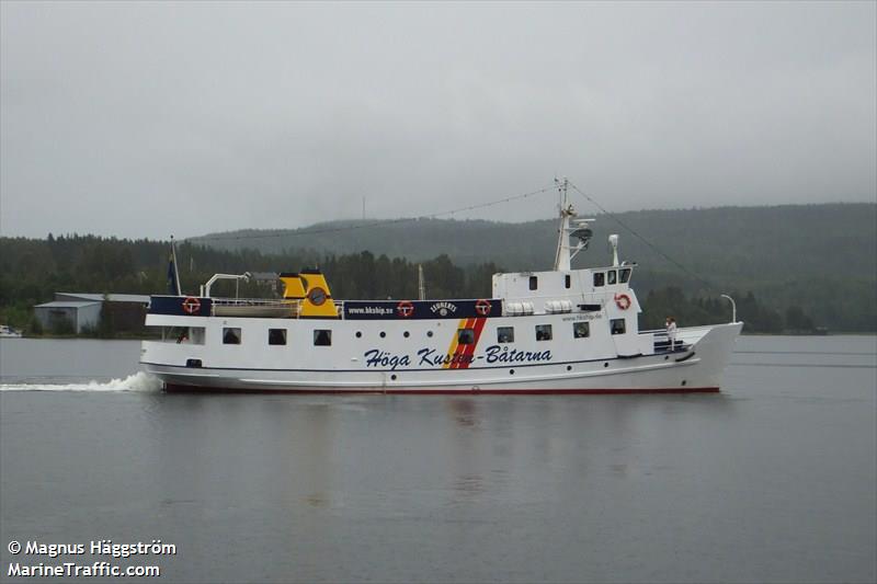 kusttrafik (Passenger ship) - IMO , MMSI 265505710, Call Sign SGZR under the flag of Sweden