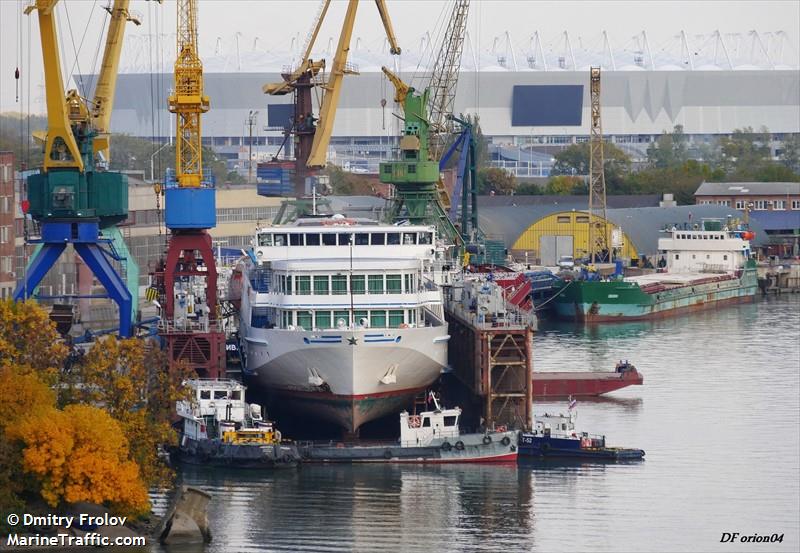 volga star (Passenger ship) - IMO , MMSI 273336550 under the flag of Russia