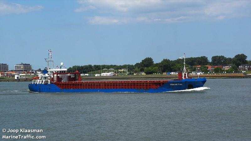 travetal (General Cargo Ship) - IMO 9471991, MMSI 275539000, Call Sign YLSB under the flag of Latvia
