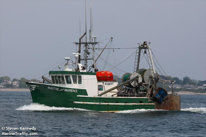 mattie and maren ii (Fishing vessel) - IMO , MMSI 368285650, Call Sign WDN4944 under the flag of United States (USA)