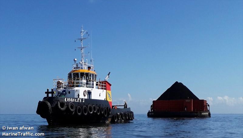 charles 3 (Tug) - IMO , MMSI 525300123, Call Sign YDA6852 under the flag of Indonesia