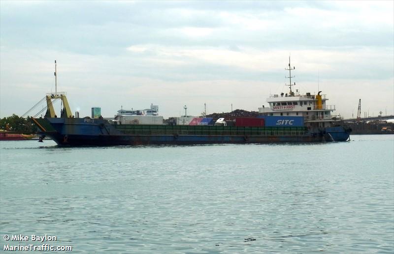 pmi 3 (Deck Cargo Ship) - IMO 9728112, MMSI 529704000, Call Sign DUH3512 under the flag of Kiribati