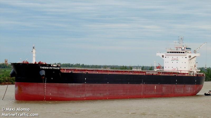 themis petrakis (Bulk Carrier) - IMO 9957593, MMSI 538010385, Call Sign V7A5971 under the flag of Marshall Islands