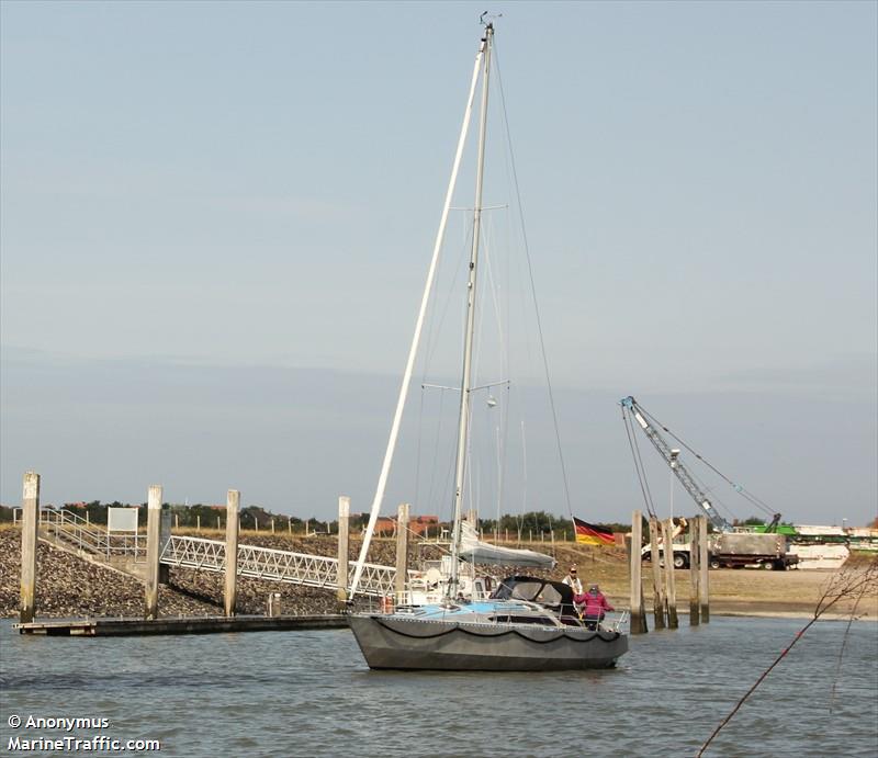 alumarossa (Sailing vessel) - IMO , MMSI 211155360, Call Sign DB3639 under the flag of Germany