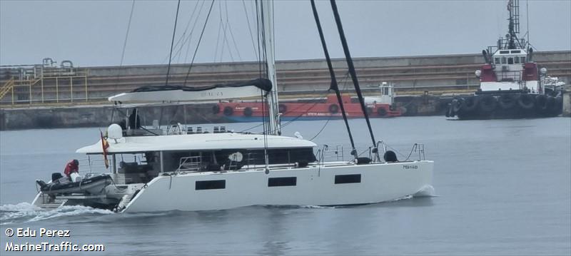 aura (Sailing vessel) - IMO , MMSI 225996241 under the flag of Spain