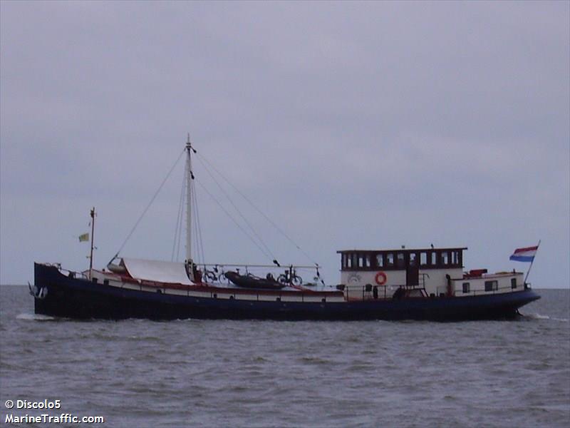 elisabeth (Passenger ship) - IMO , MMSI 244690739, Call Sign PH9534 under the flag of Netherlands