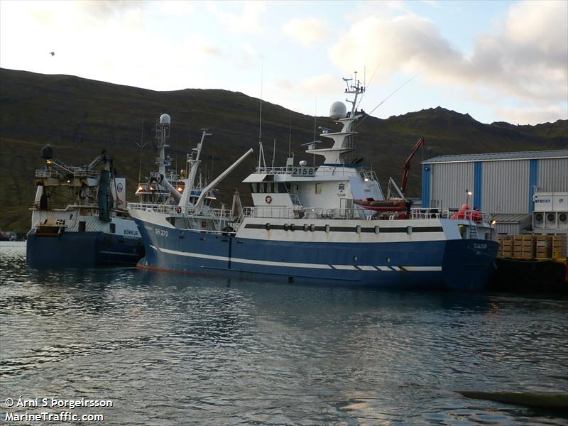 tjaldur (Fishing Vessel) - IMO 9050709, MMSI 251039110, Call Sign TFKH under the flag of Iceland