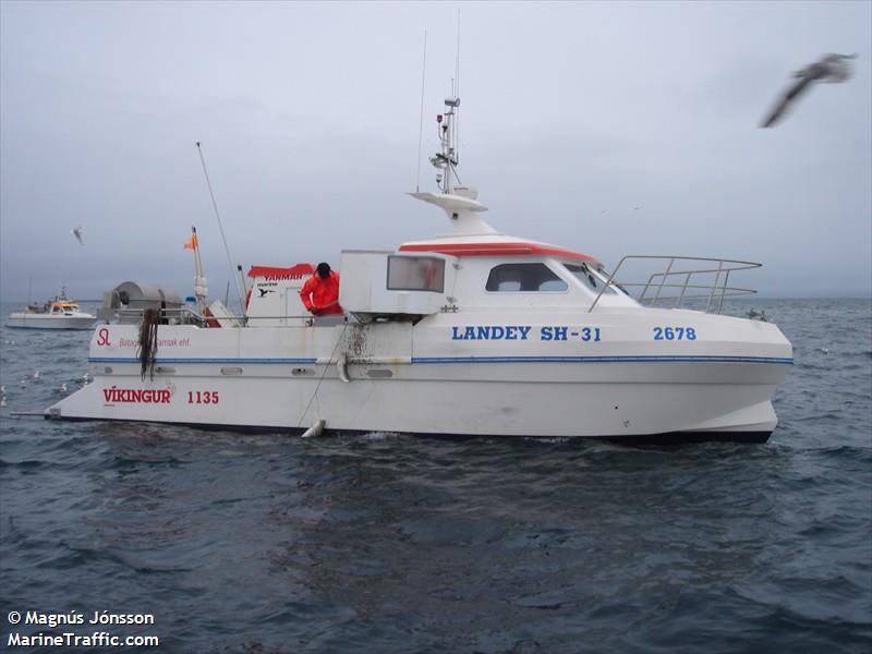 addi afi (Fishing vessel) - IMO , MMSI 251139110, Call Sign 2678 under the flag of Iceland