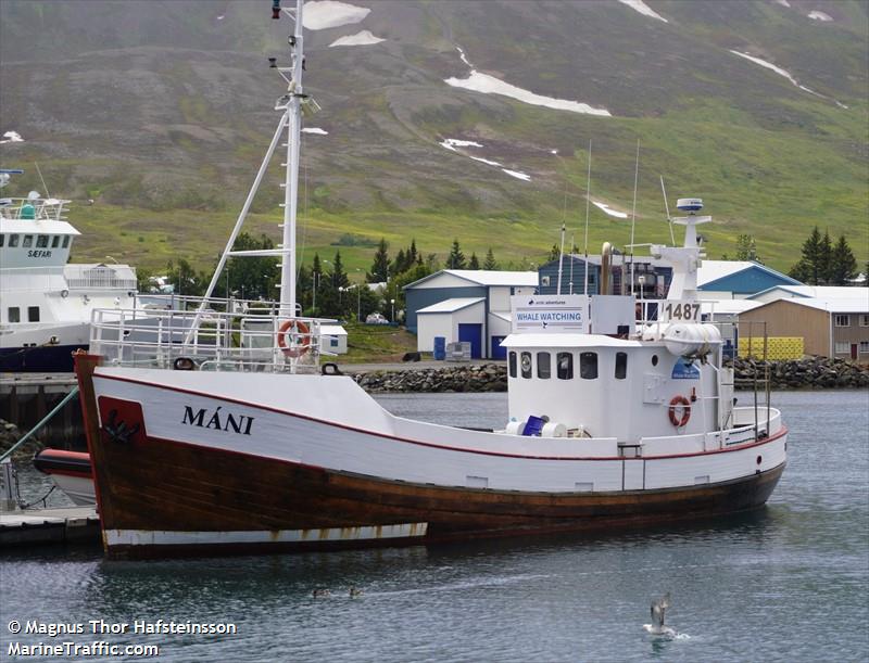 mani (Unknown) - IMO , MMSI 251342940, Call Sign YL under the flag of Iceland