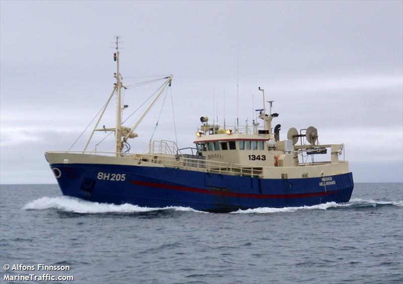 magnus (Fishing vessel) - IMO , MMSI 251347110, Call Sign TFTT under the flag of Iceland
