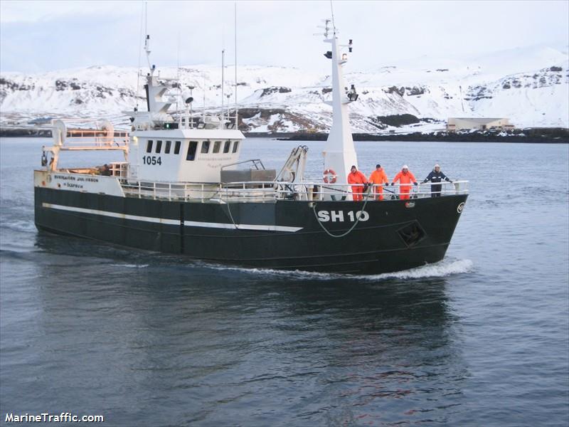 sveinbjorn jakobsson (Fishing Vessel) - IMO 6727208, MMSI 251350110, Call Sign TFVG under the flag of Iceland