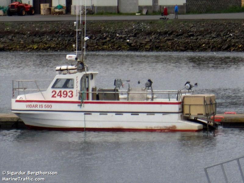 falkvard (Fishing vessel) - IMO , MMSI 251375340, Call Sign 2493 under the flag of Iceland