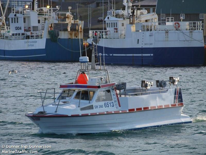 gummi pall (Fishing vessel) - IMO , MMSI 251466240, Call Sign 6513 under the flag of Iceland