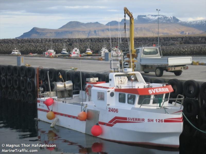 sverrir (Fishing vessel) - IMO , MMSI 251479840, Call Sign 2406 under the flag of Iceland