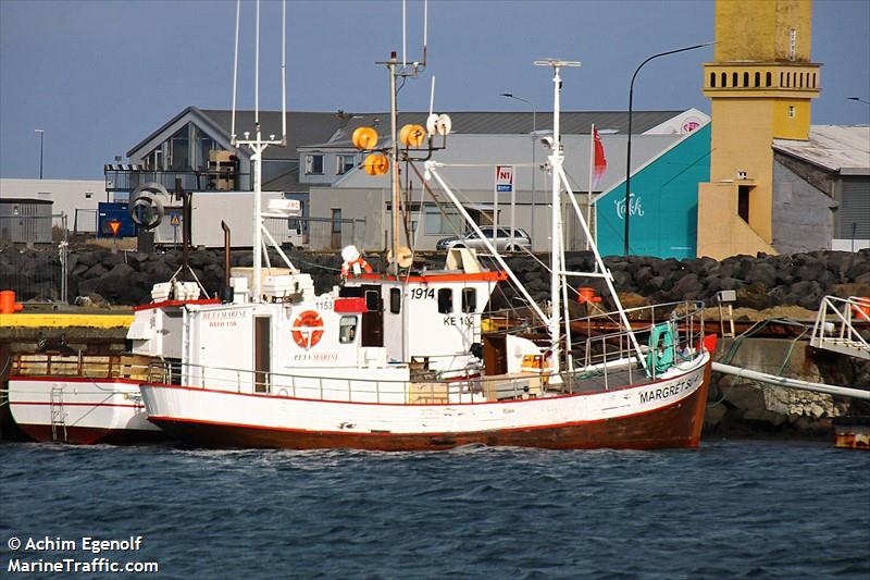 margret (Fishing vessel) - IMO , MMSI 251548340, Call Sign 1153 under the flag of Iceland