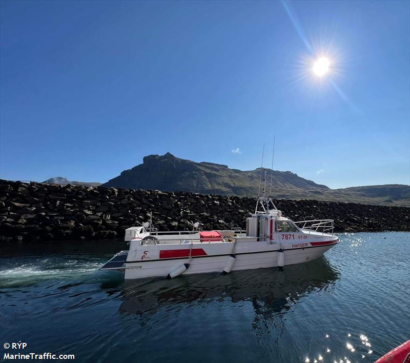 hafgeir (Fishing vessel) - IMO , MMSI 251594170, Call Sign 7871 under the flag of Iceland