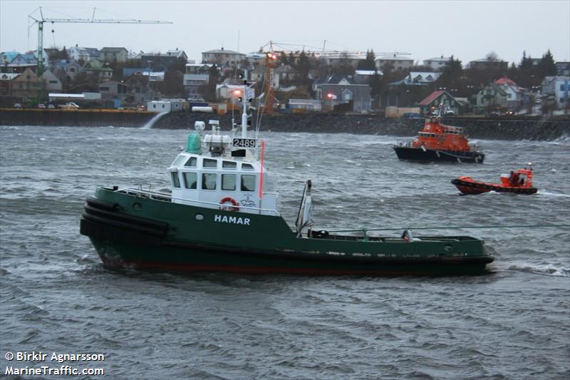 hamar (Towing vessel) - IMO , MMSI 251710110, Call Sign TFHL under the flag of Iceland