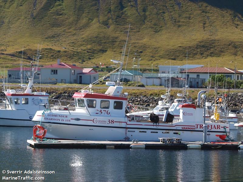 hogni (Fishing vessel) - IMO , MMSI 251826110, Call Sign 2570 under the flag of Iceland
