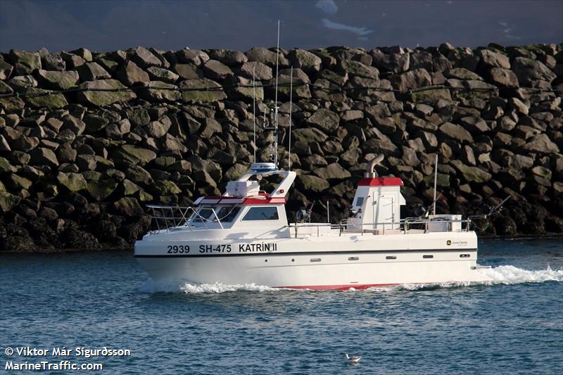 katrin ii (Fishing vessel) - IMO , MMSI 251852570, Call Sign 2939 under the flag of Iceland