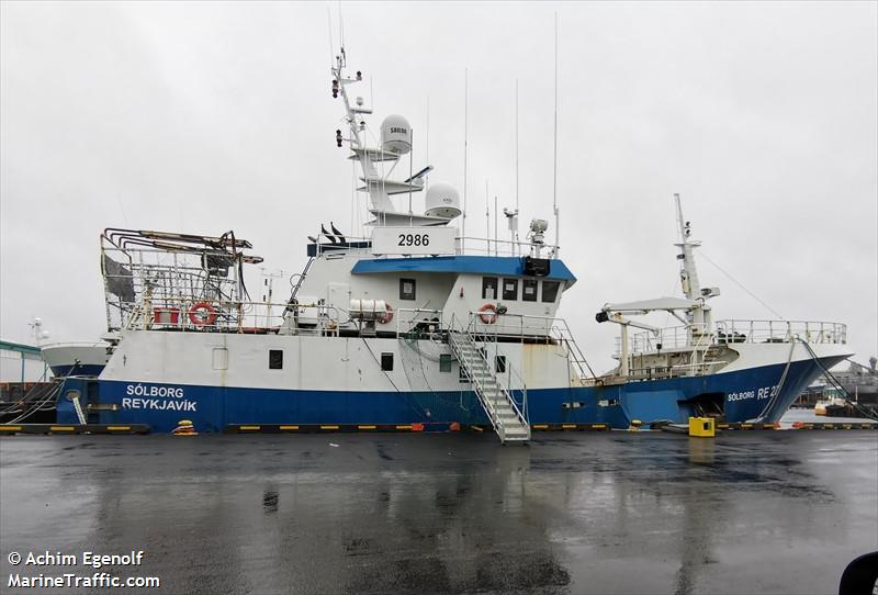 solborg (Fishing Vessel) - IMO 8800121, MMSI 251856270, Call Sign TFFT under the flag of Iceland