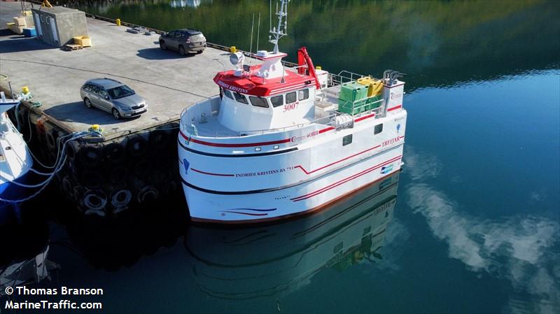 indridi kristins (Fishing vessel) - IMO , MMSI 251857840, Call Sign 3007 under the flag of Iceland