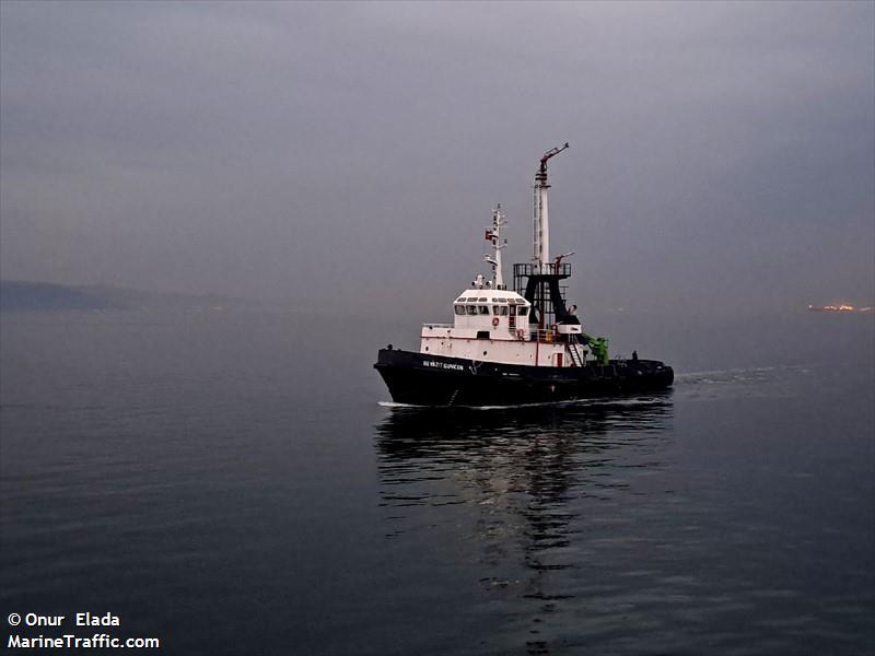 beyazit gunicen (Towing vessel) - IMO , MMSI 271010383, Call Sign TC4972 under the flag of Turkey