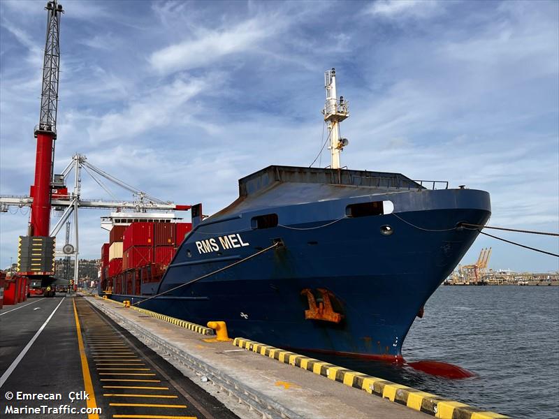 rms mel (Container Ship) - IMO 9387607, MMSI 314747000, Call Sign 8PLO9 under the flag of Barbados