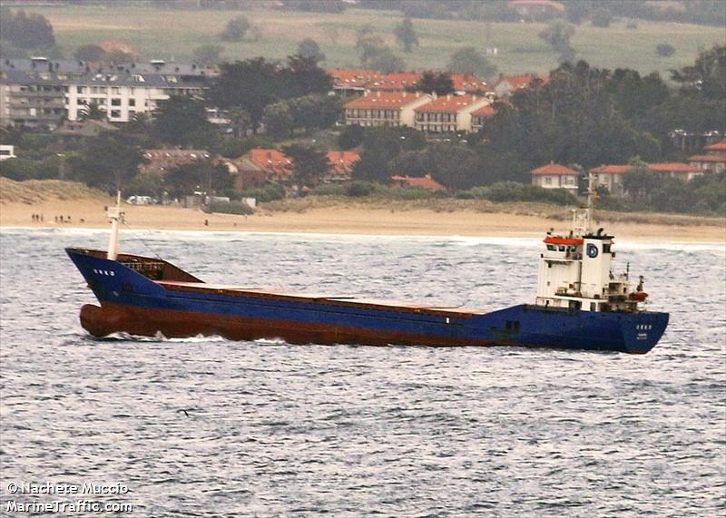 orko (General Cargo Ship) - IMO 9430325, MMSI 314757000, Call Sign 8PNO1 under the flag of Barbados