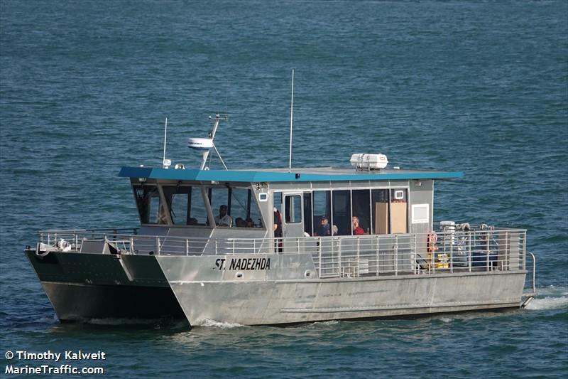 st nadezhda (Passenger ship) - IMO , MMSI 367116230, Call Sign WDD2511 under the flag of United States (USA)