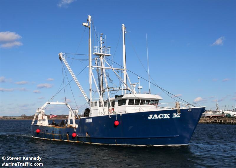 jack m (Fishing vessel) - IMO , MMSI 368250590, Call Sign WDM9208 under the flag of United States (USA)
