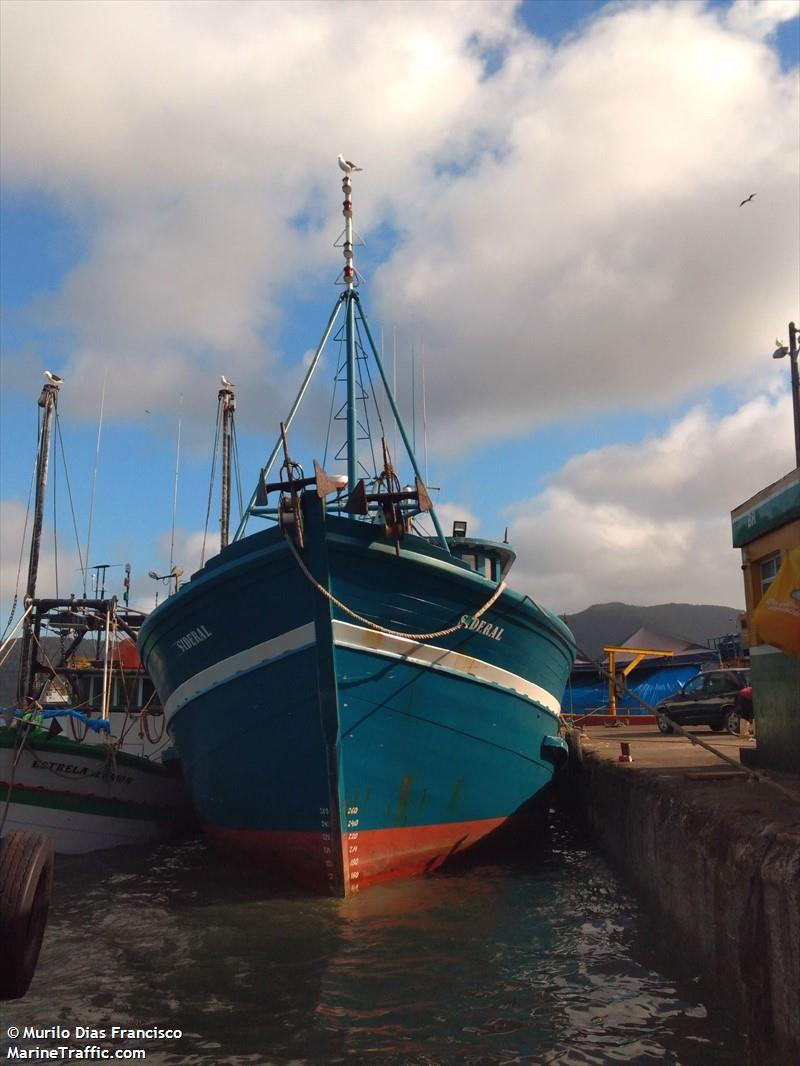 sideral (Fishing vessel) - IMO , MMSI 710117864, Call Sign 100200 under the flag of Brazil