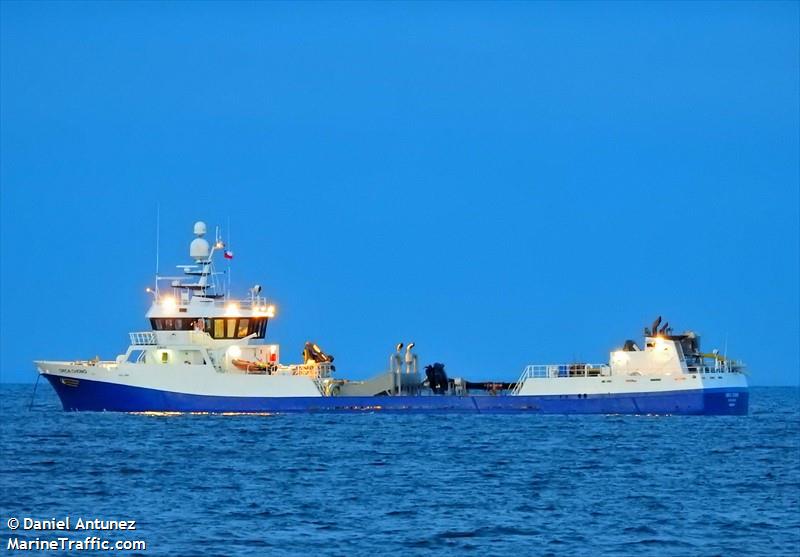 orca chono (Fish Carrier) - IMO 9269104, MMSI 725000926, Call Sign CBOC under the flag of Chile